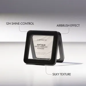 Catrice Soft Blur Matte Airbrush Powder zmatňujúci fixačný púder odtieň 010C 10 g