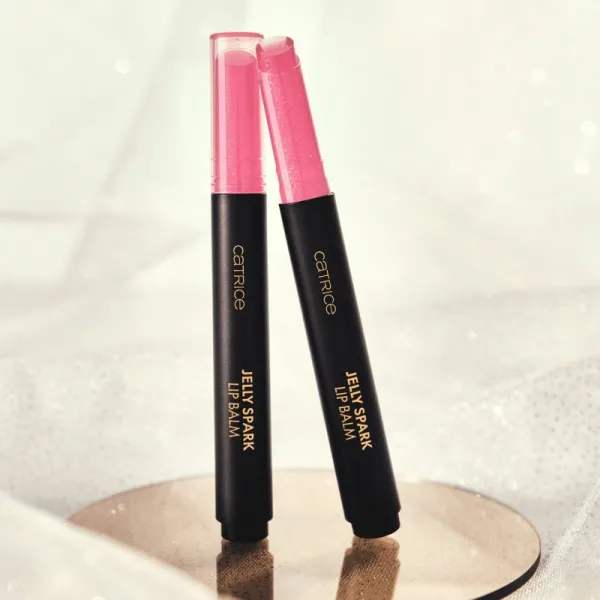 Catrice Jelly Spark Lip Balm tónujúci balzam na pery pre trblietavý lesk odtieň 020 Twinkle Boss 2.5 g