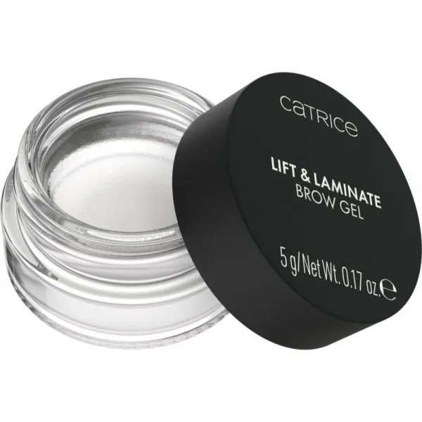 Catrice Lift & Laminate Brow Gel transparentný fixačný gél na obočie odtieň 010 Transparent 5 g