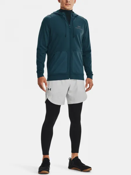 Under Armour Rush All Purpose T-Shirt FZ HD-BLU - Men's