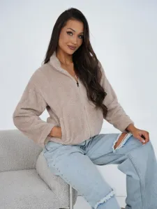 Dámska fleecová mikina na zips