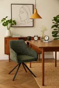 HOUSE 5 jedálenská stolička LOREN zelená