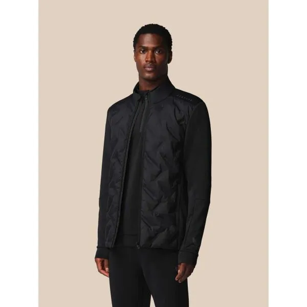 CASTORE HYBRID JACKET Pánska hybridná bunda, čierna, veľkosť