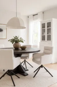 HOUSE 5 jedálenská stolička ENZO biela