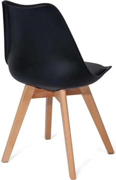 HOUSE 5 jedálenská stolička SCANDINO čierna