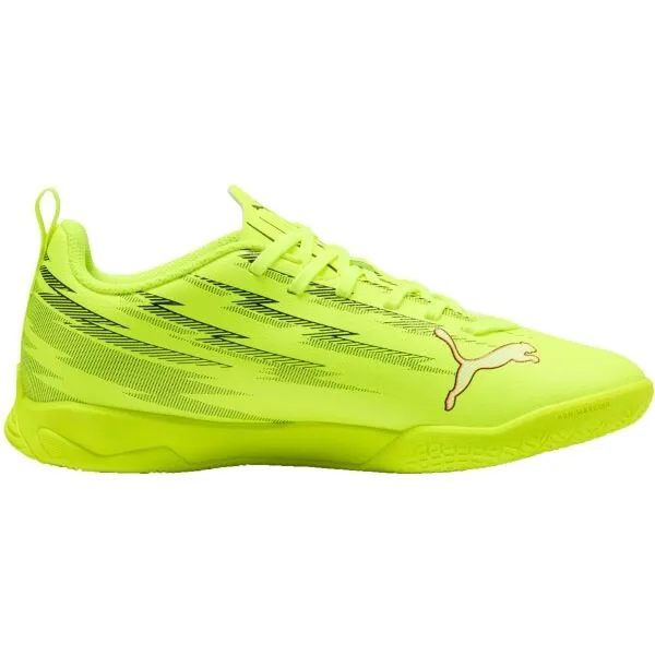 Puma ULTRA 6 PLAY IT JR Detská halová obuv, žltá, veľkosť 34.5