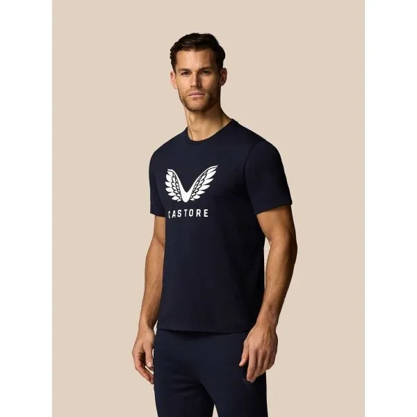 CASTORE SS GRAPHIC T-SHIRT Pánske tričko, tmavo modrá, veľkosť