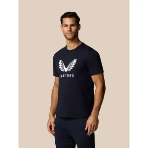 CASTORE SS GRAPHIC T-SHIRT Pánske tričko, tmavo modrá, veľkosť