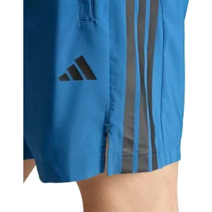 adidas TECH ESSNTIALS WORKOUT 3 STRIPES SHORTS Pánske športové šortky, modrá, veľkosť