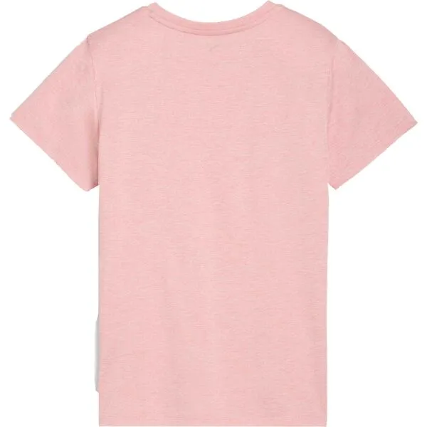 Puma W TAD ESSENTIAL HEATHER LOGO TEE Dámske tričko, lososová, veľkosť