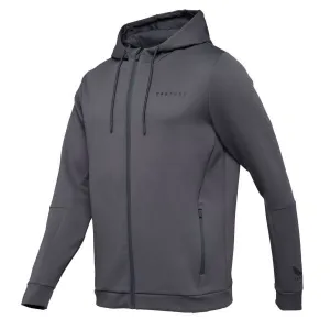 CASTORE FLEX FULL ZIP HOODIE Pánska mikina, tmavo sivá, veľkosť