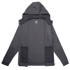 CASTORE FLEX FULL ZIP HOODIE Pánska mikina, tmavo sivá, veľkosť