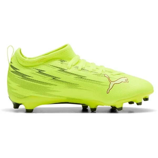 Puma ULTRA 6 MATCH FG/AG JR Detské kopačky, žltá, veľkosť 33