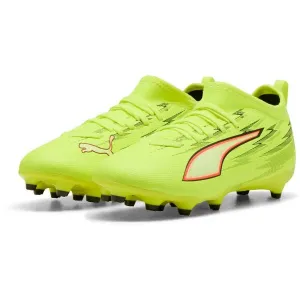 Puma ULTRA 6 MATCH FG/AG JR Detské kopačky, žltá, veľkosť 33