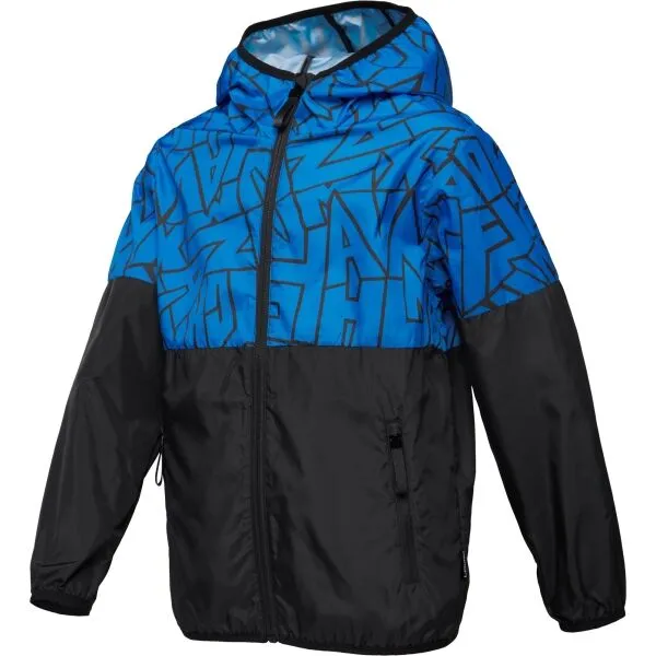 Lewro JACKET 252214 Detská šuštiaková bunda, modrá, veľkosť 116-122