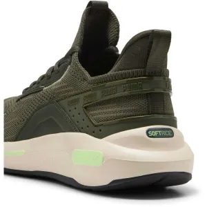 Puma SOFTRIDE ENZO 5 HYPE Pánska voľnočasová obuv, khaki, veľkosť 41