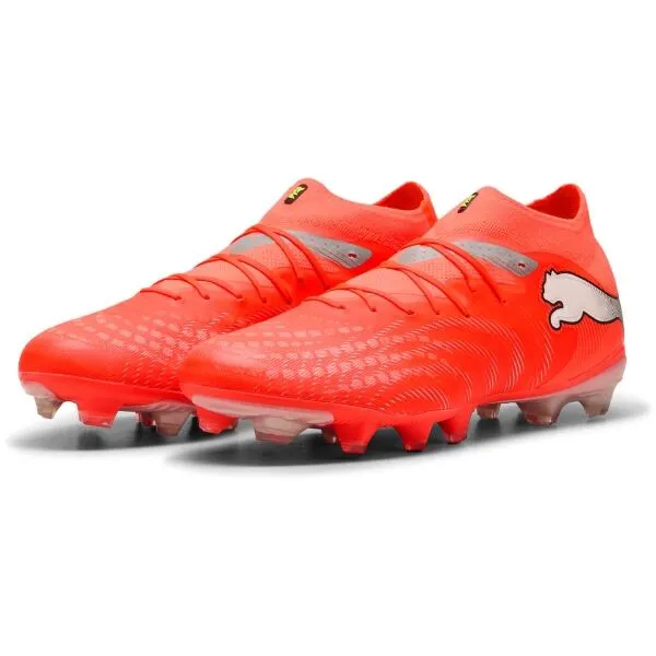 Puma FUTURE 9 PRO FG/AG Pánske kopačky, červená, veľkosť 46.5