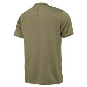 CASTORE AOP SS T-SHIRT Pánske športové tričko, khaki, veľkosť