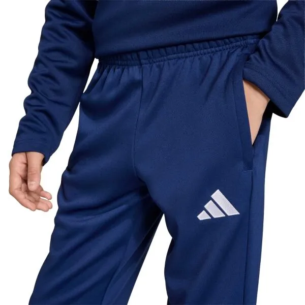 adidas ENTRADA 26 TRAINING PANT Y Detské športové nohavice, tmavo modrá, veľkosť