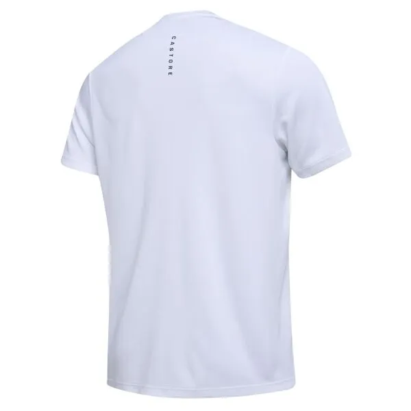 CASTORE SS T-SHIRT Pánske tričko, biela, veľkosť