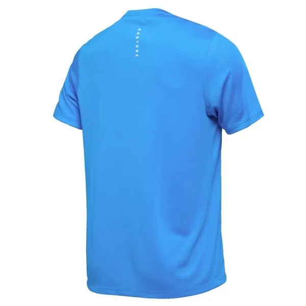 CASTORE AOP SS T-SHIRT Pánske športové tričko, modrá, veľkosť