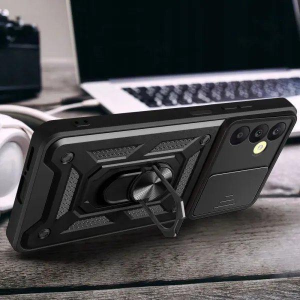 Tech-Protect CamShield kryt na Samsung Galaxy A15 4G / 5G, čierny