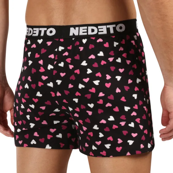 Pánske trenky Nedeto Hearts viacfarebné (1NGVL02) M, trenírky