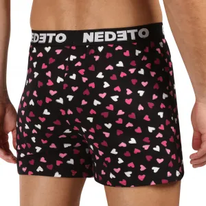 Pánske trenky Nedeto Hearts viacfarebné (1NGVL02) M, trenírky