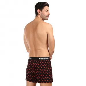 3PACK pánske trenky Nedeto Valentín viacfarebné (3NGVL01) M, trenírky