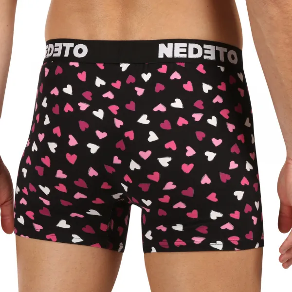Pánske boxerky Nedeto Hearts viacfarebné (1NBVL02) M, trenky