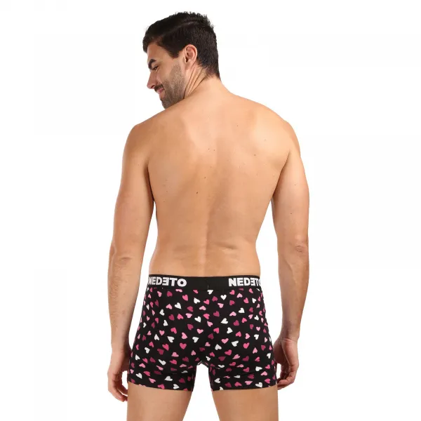 Pánske boxerky Nedeto Hearts viacfarebné (1NBVL02) M, trenky