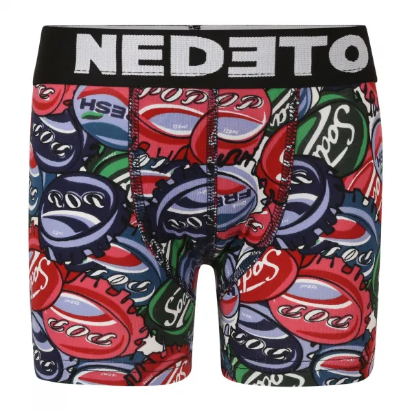 3PACK detské boxerky Nedeto viacfarebné (3NBDV6) 4-5 let, trenky
