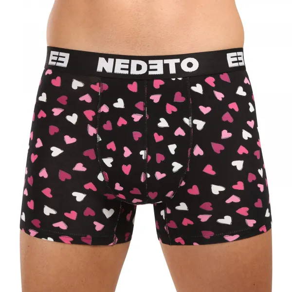 Pánske boxerky Nedeto Hearts viacfarebné (1NBVL02) M, trenky