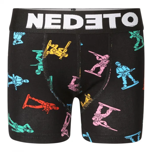 3PACK detské boxerky Nedeto viacfarebné (3NBDV5) 6-8 let, trenky