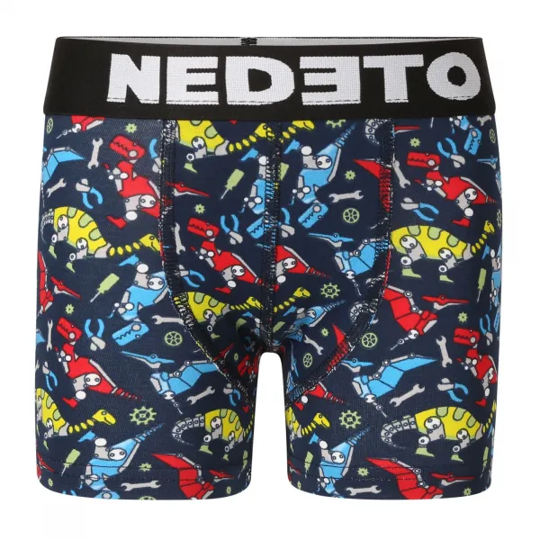 3PACK detské boxerky Nedeto viacfarebné (3NBDV5) 6-8 let, trenky