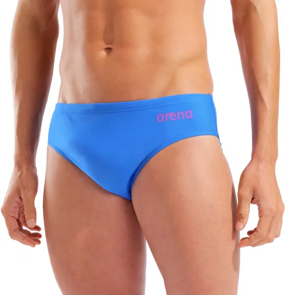Arena hyperflow men's solid swim briefs blue / purple s - uk32
