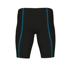 Arena hyperflow men's solid swim jammer black / blue cosmo s - uk32
