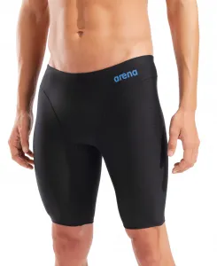 Arena hyperflow men's solid swim jammer black / blue cosmo s - uk32