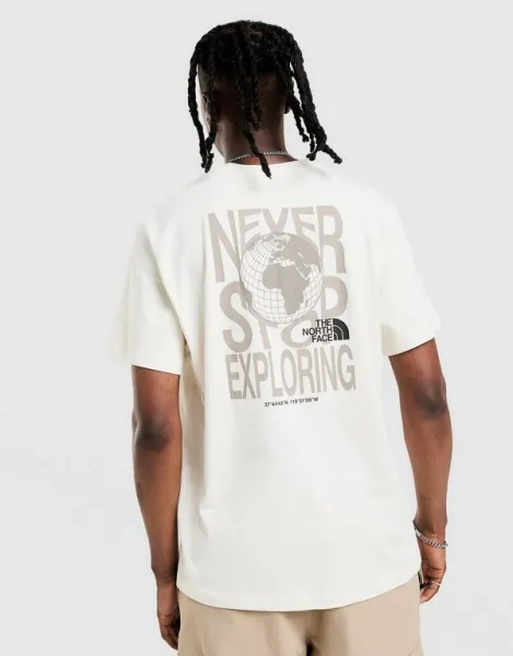 The North Face Tričko M Globe Font Relaxed Ss Tee