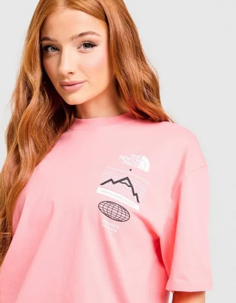 The North Face Tričko Oversize Multi Tek