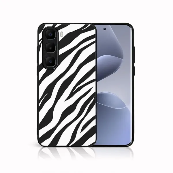 MY ART Ochranný kryt pre Infinix Hot 50 Pro+ ZEBRA (237)