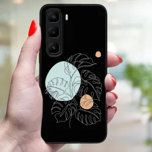 MY ART Ochranný kryt pre Infinix Hot 50 Pro+ MONSTERA (194)