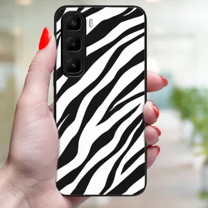 MY ART Ochranný kryt pre Infinix Hot 50 Pro+ ZEBRA (237)