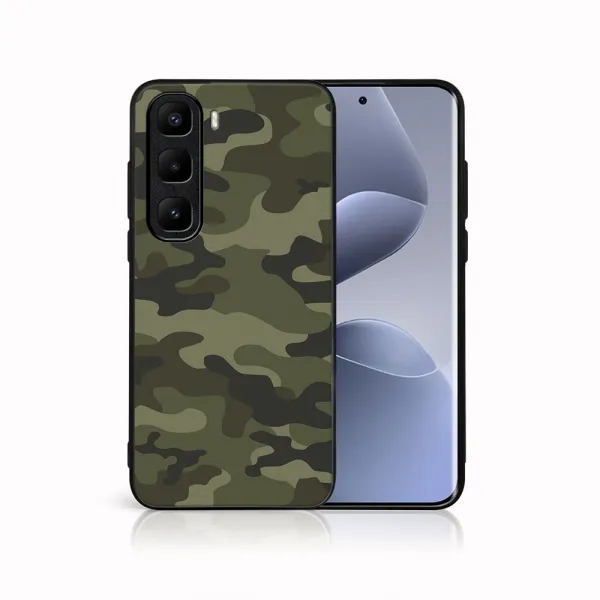 MY ART Ochranný kryt pre Infinix Hot 50 Pro+ GREEN CAMO (235)