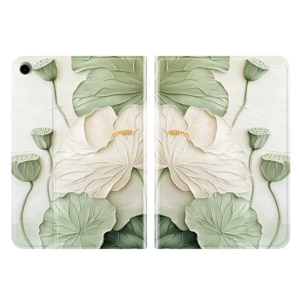 ART Zaklápacie puzdro pre Samsung Galaxy Tab A9+ / Galaxy Tab A11+ LOTUS
