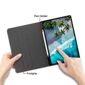ART Zaklápacie puzdro pre Samsung Galaxy Tab A9 / Galaxy Tab A11 BLUE DAISY