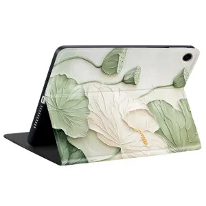 ART Zaklápacie puzdro pre Samsung Galaxy Tab A9+ / Galaxy Tab A11+ LOTUS