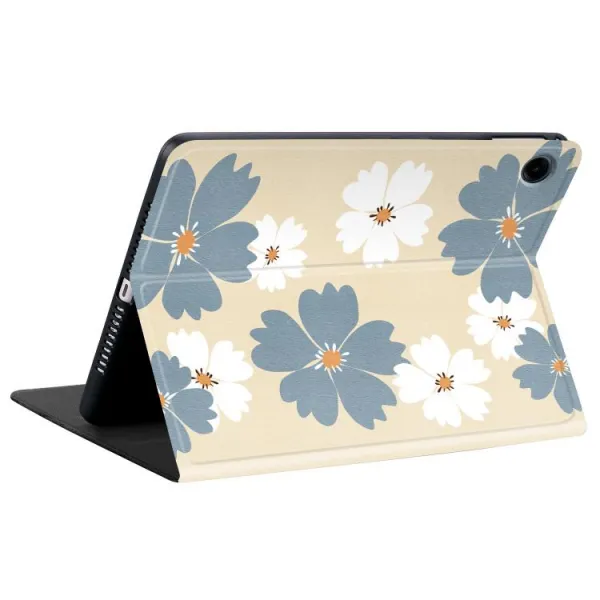 ART Zaklápacie puzdro pre Samsung Galaxy Tab A9 / Galaxy Tab A11 BLUE DAISY