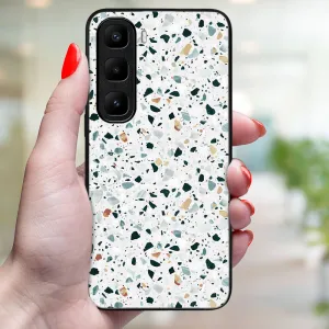 MY ART Ochranný kryt pre Infinix Hot 50 Pro+ GREY TERRAZZO (163)