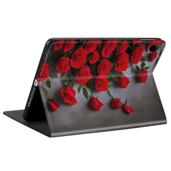 ART Zaklápacie puzdro pre Samsung Galaxy Tab A9 / Galaxy Tab A11 RED ROSES